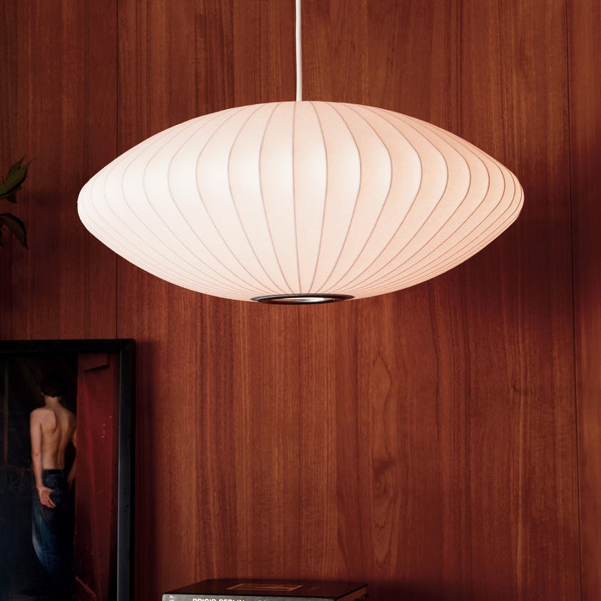 Etrio Pendant Light Bubble Mulberry Silk