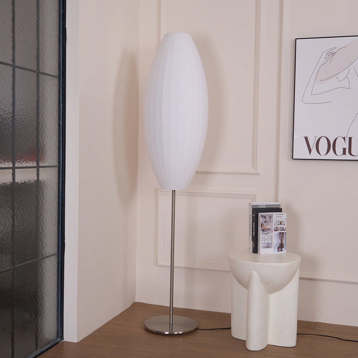 Bexno minimalistisk golvlampa
