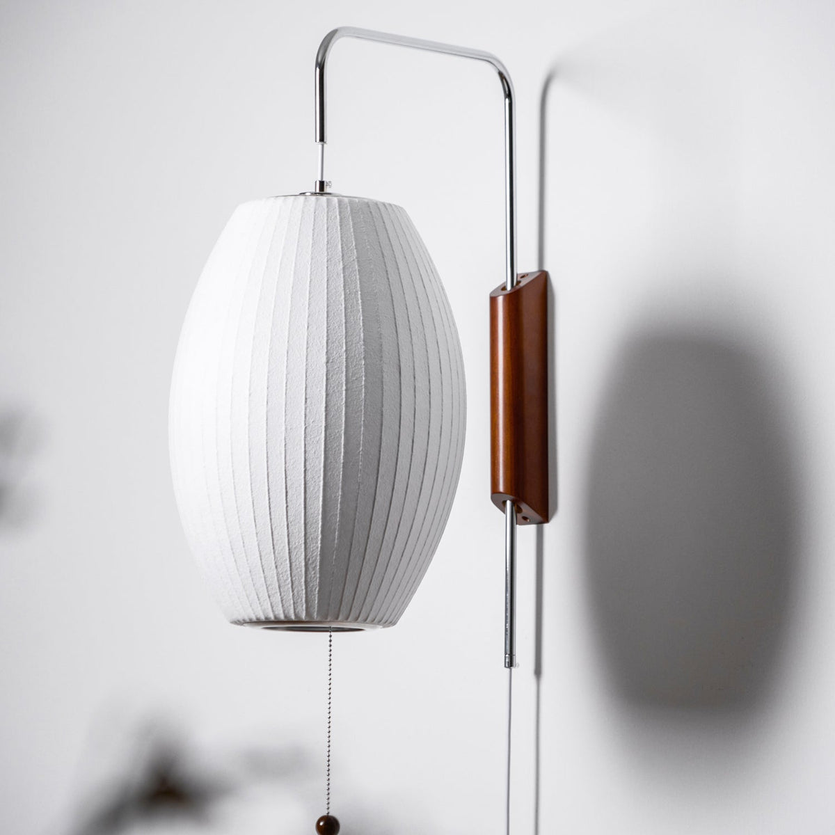 Aldinira Wall Sconce Walnut Ball
