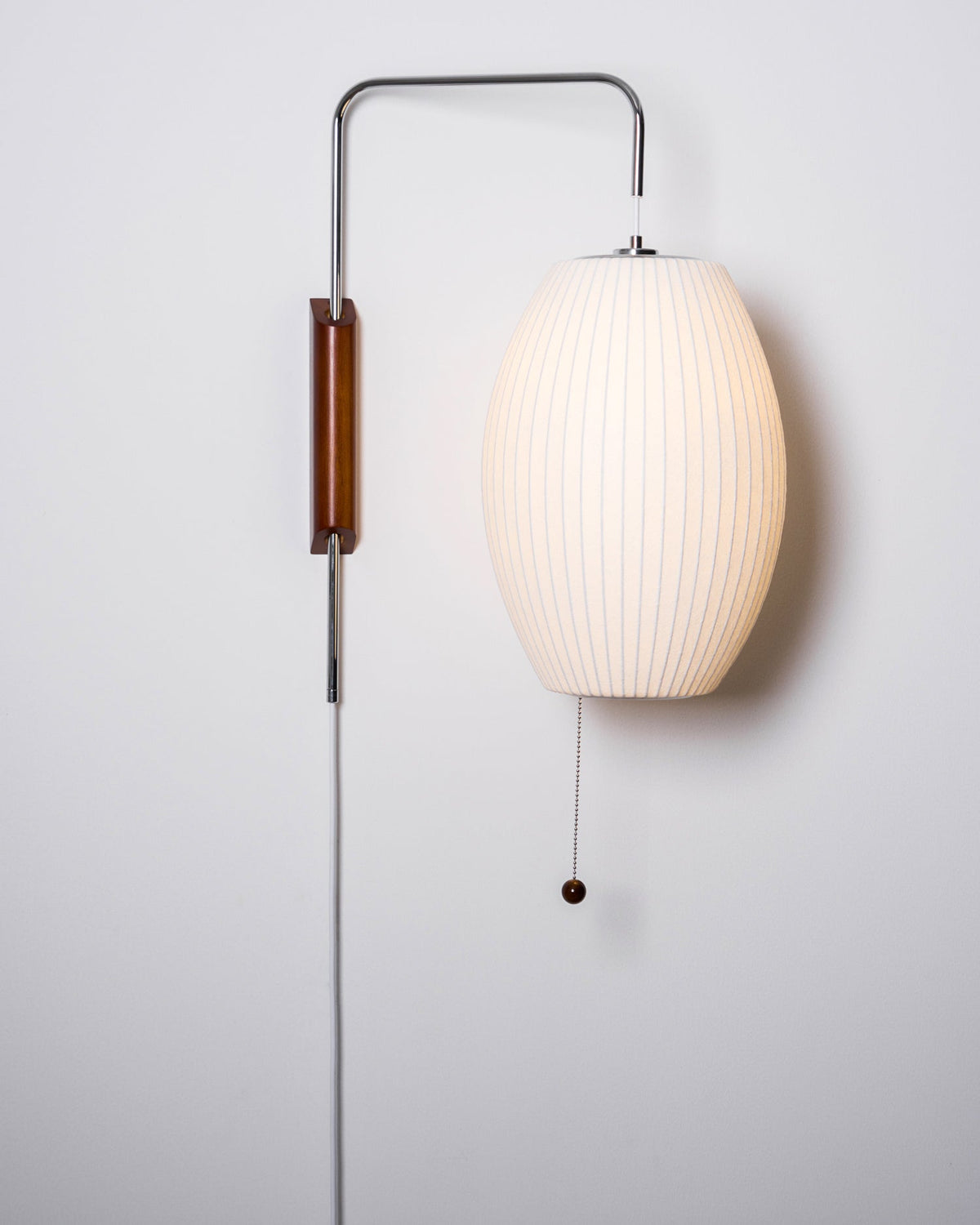 Aldinira Wall Sconce Walnut Ball