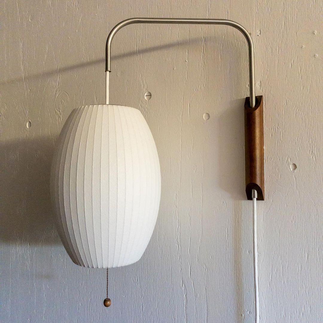 Aldinira Wall Sconce Walnut Ball