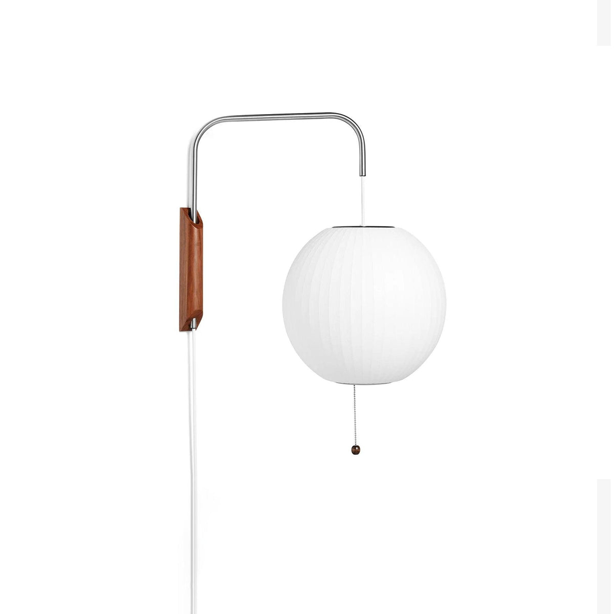Aldinira Wall Sconce Walnut Ball