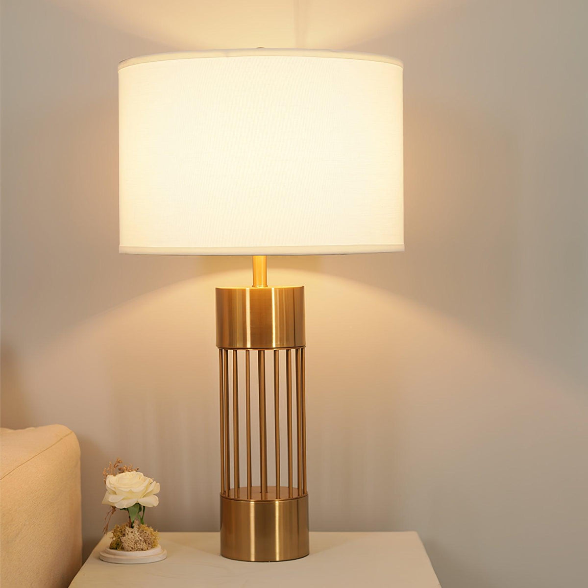 Mireira modern bordslampa i tyg