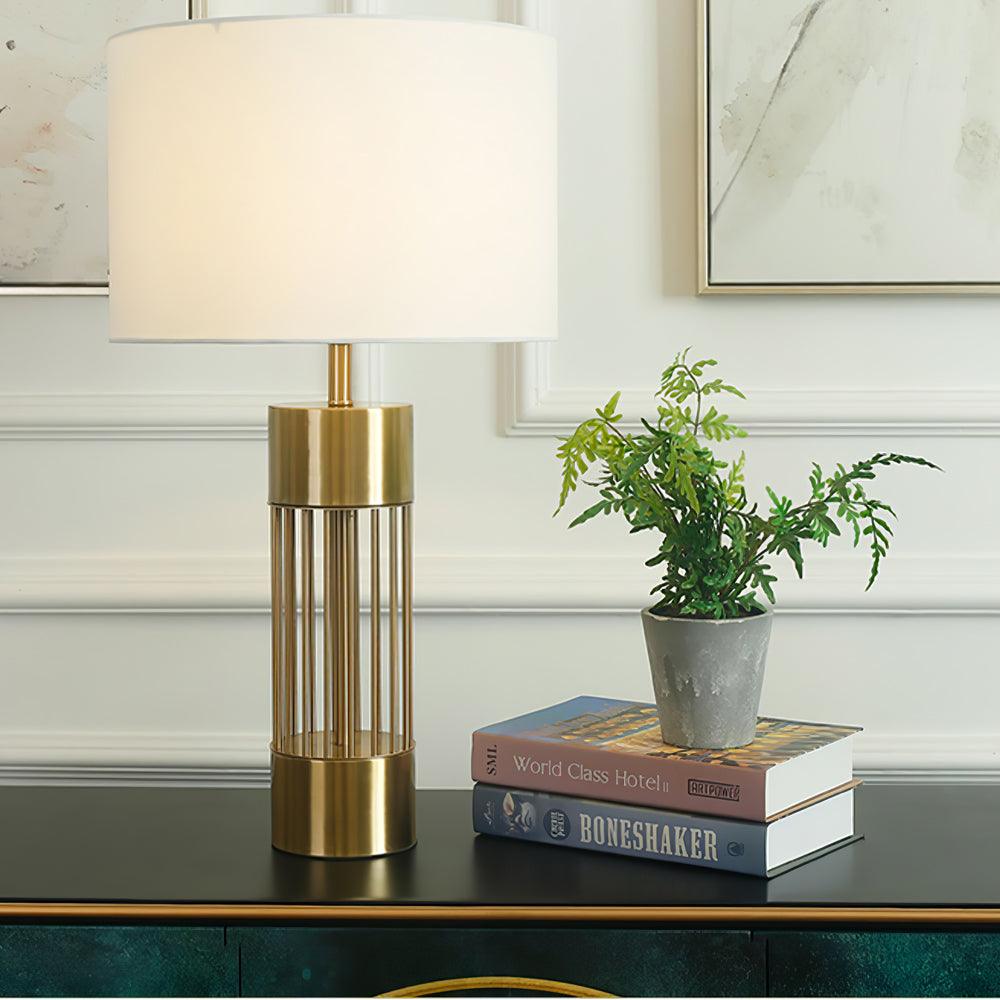 Mireira modern bordslampa i tyg