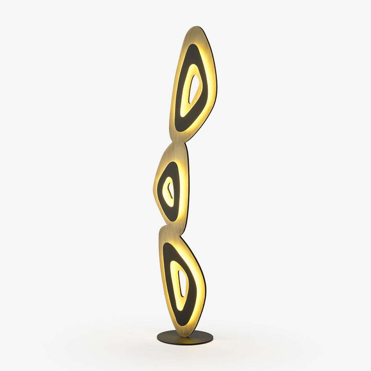 Isoloril Art Deco -lattiavalaisin