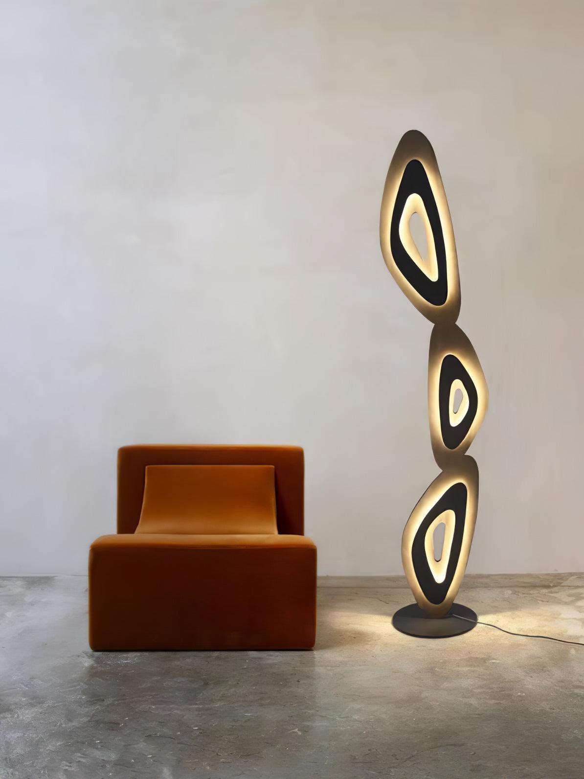 Isoloril Art Deco -lattiavalaisin