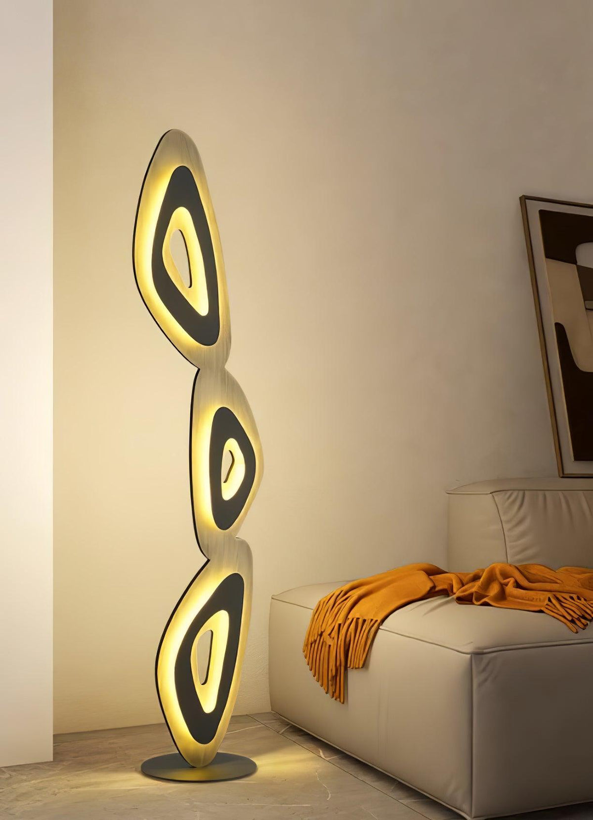Isoloril Art Deco -lattiavalaisin