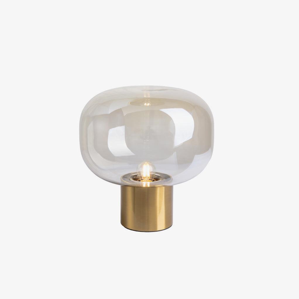 Teloz industriell bordslampa i glas