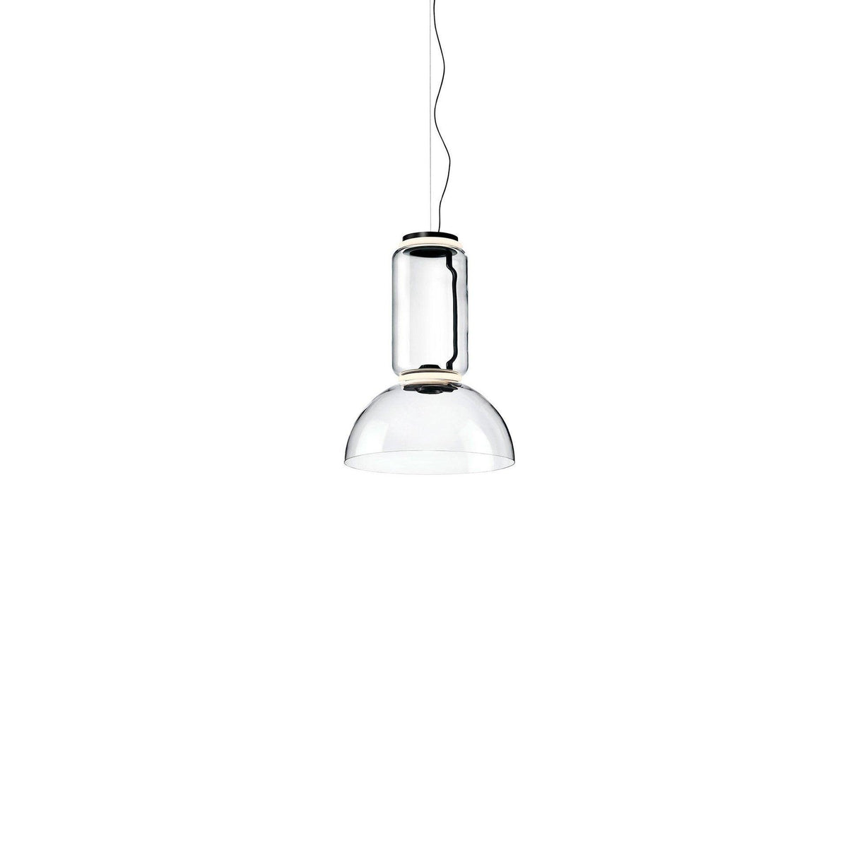 Luminária suspensa artística industrial Vayden
