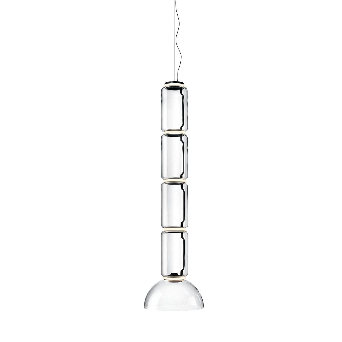 Luminária suspensa artística industrial Vayden