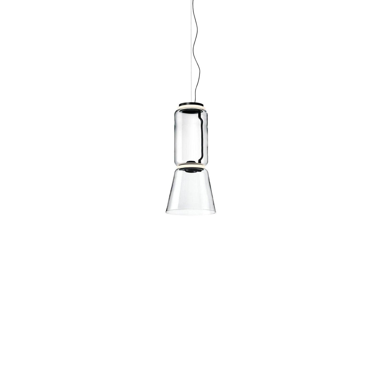 Luminária suspensa artística industrial Vayden
