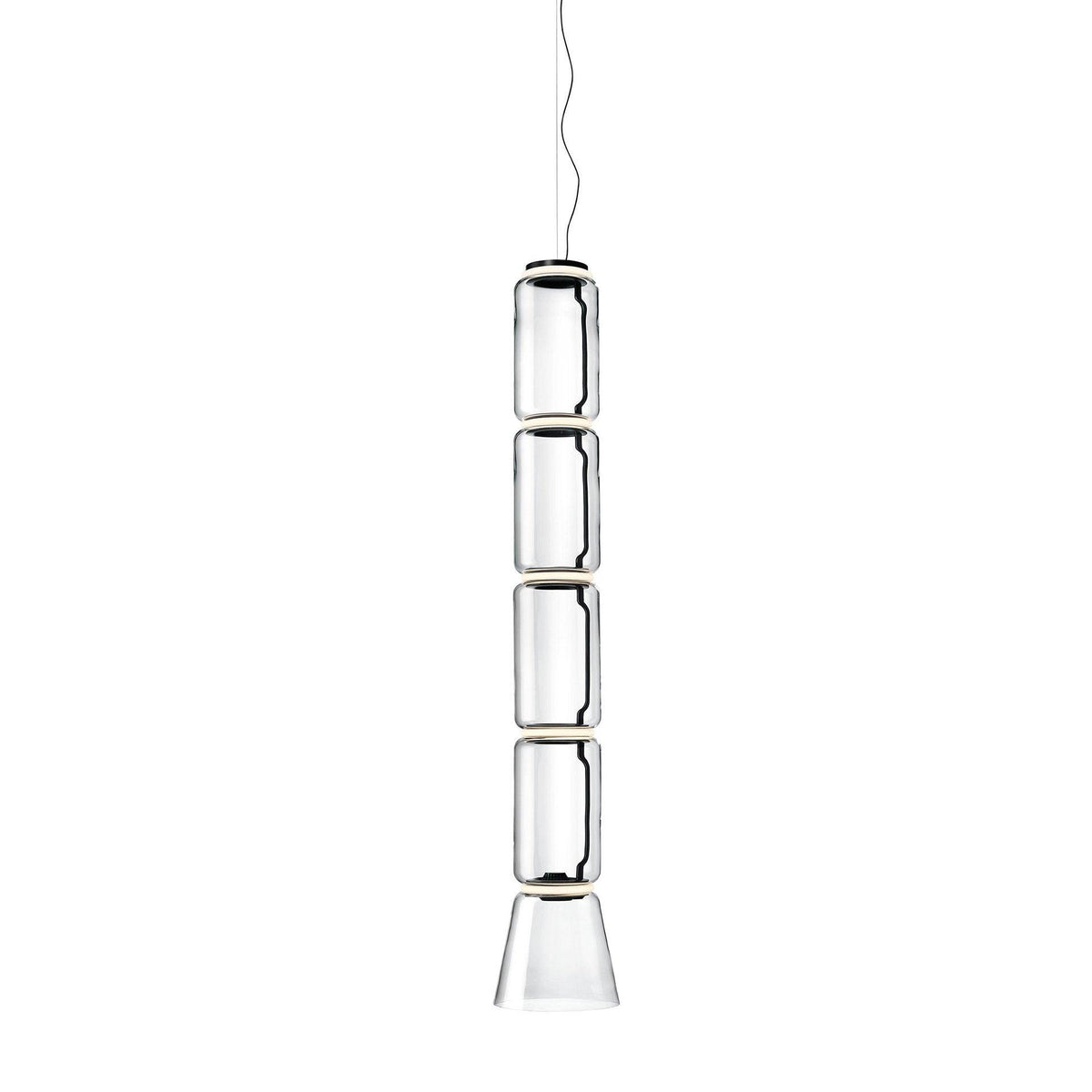 Luminária suspensa artística industrial Vayden