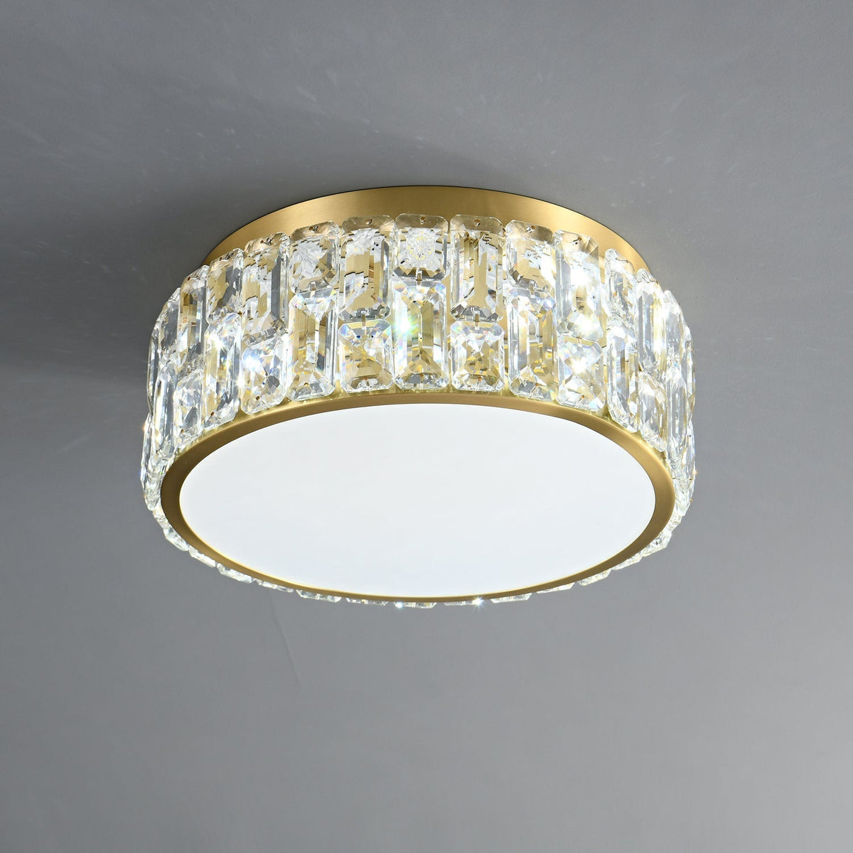 Candeeiro de teto em cristal, luxo pós-moderno Cimare