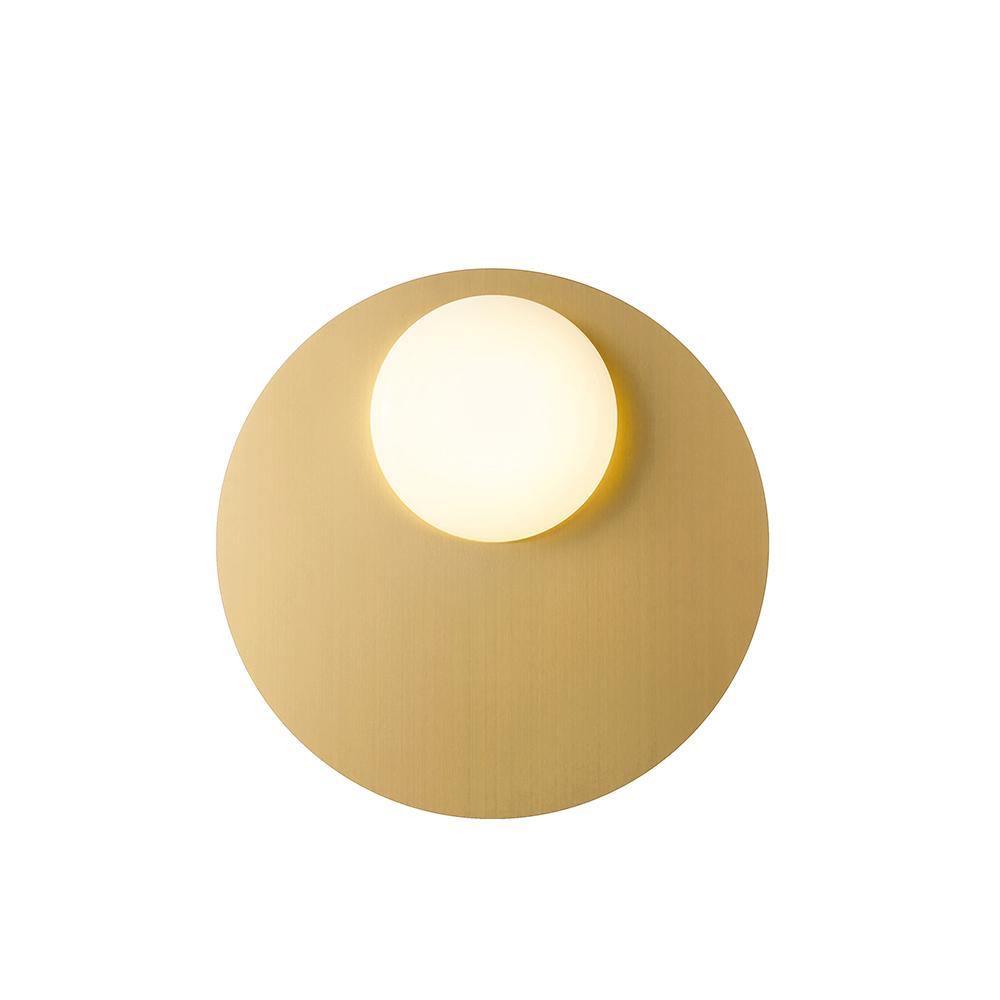 Ivsolion modern minimalistisk vinklad vägglampa i glas