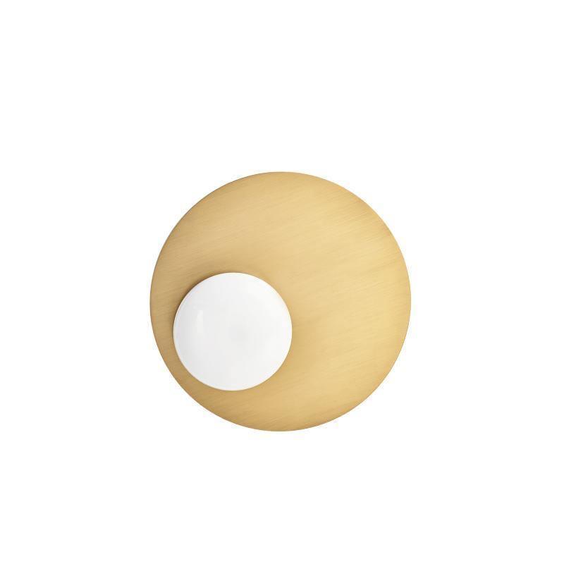 Ivsolion modern minimalistisk vinklad vägglampa i glas