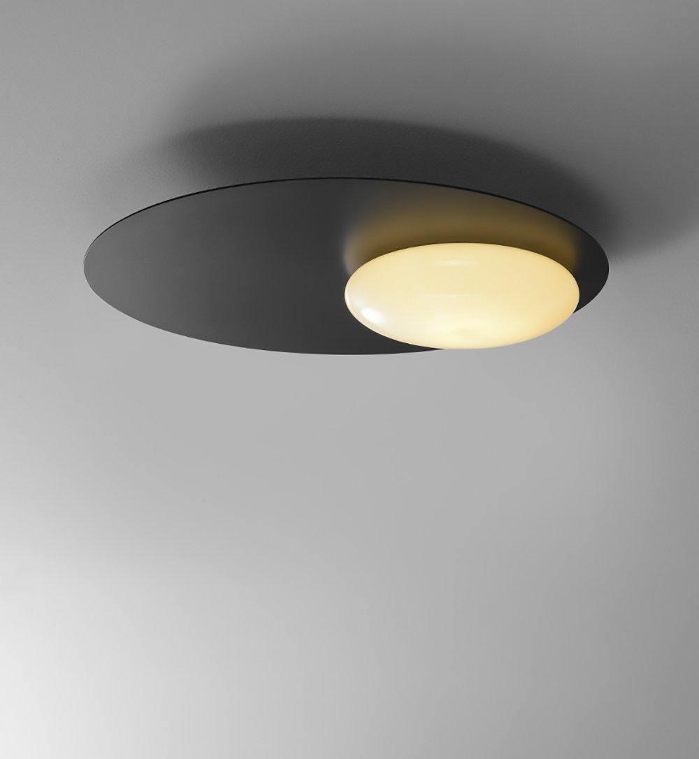 Ivsolion modern minimalistisk vinklad vägglampa i glas