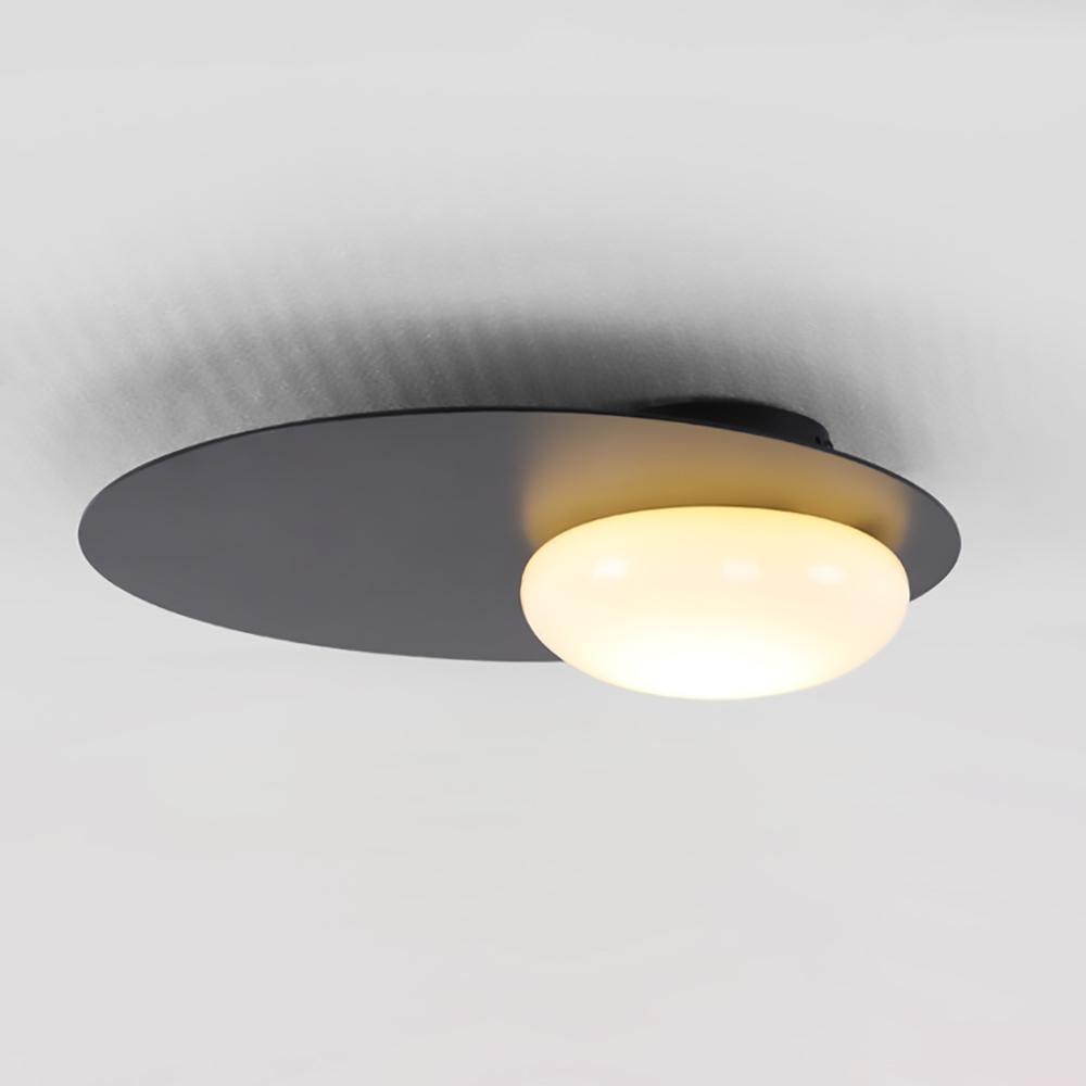Ivsolion modern minimalistisk vinklad vägglampa i glas
