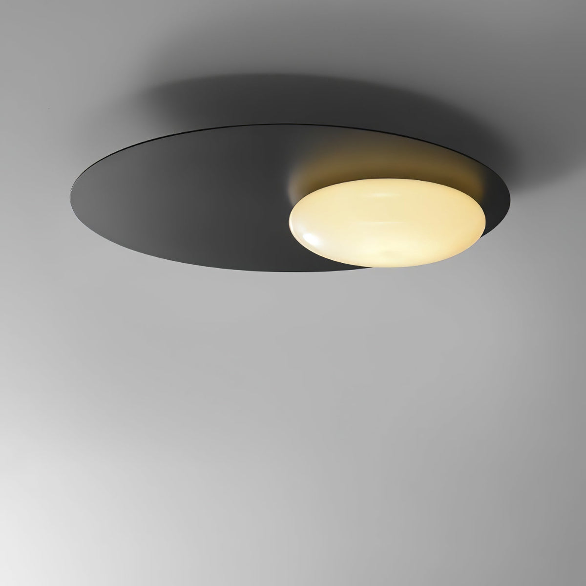 Ivsolion modern minimalistisk vinklad vägglampa i glas