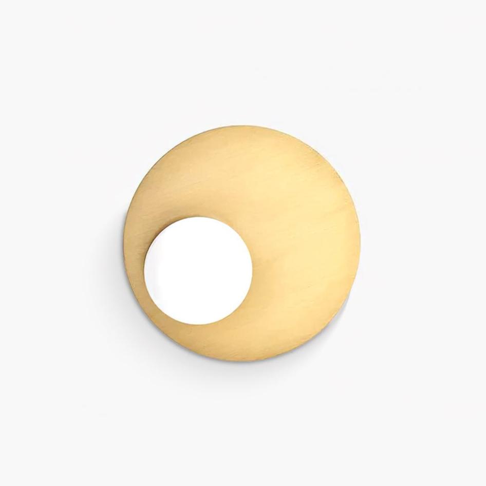 Ivsolion modern minimalistisk vinklad vägglampa i glas