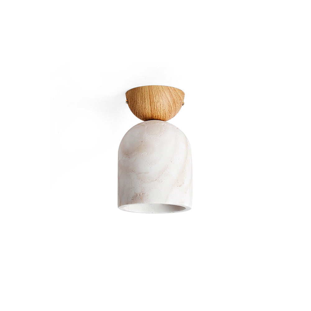 Linora-travertinloftlampe