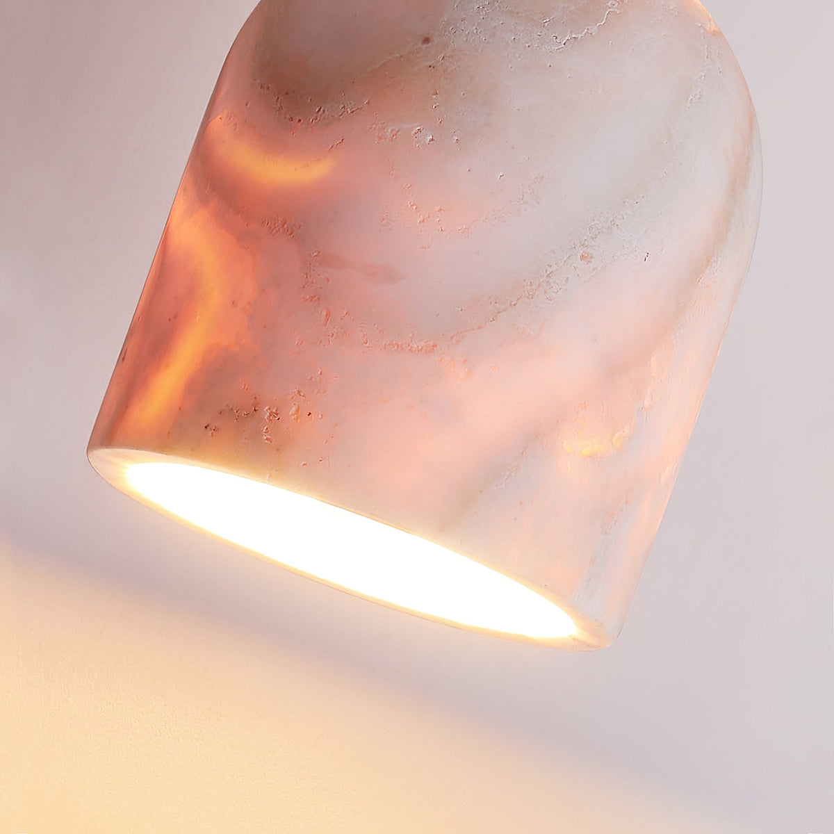 Linora-travertinloftlampe