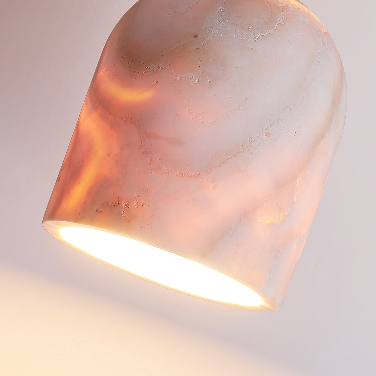 Linora-travertinloftlampe