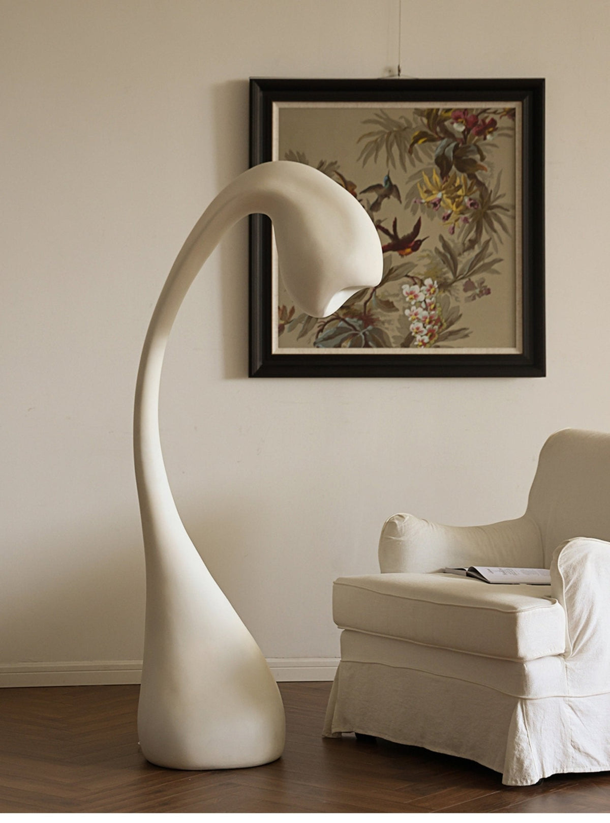 Umer Grande skulptural golvlampa