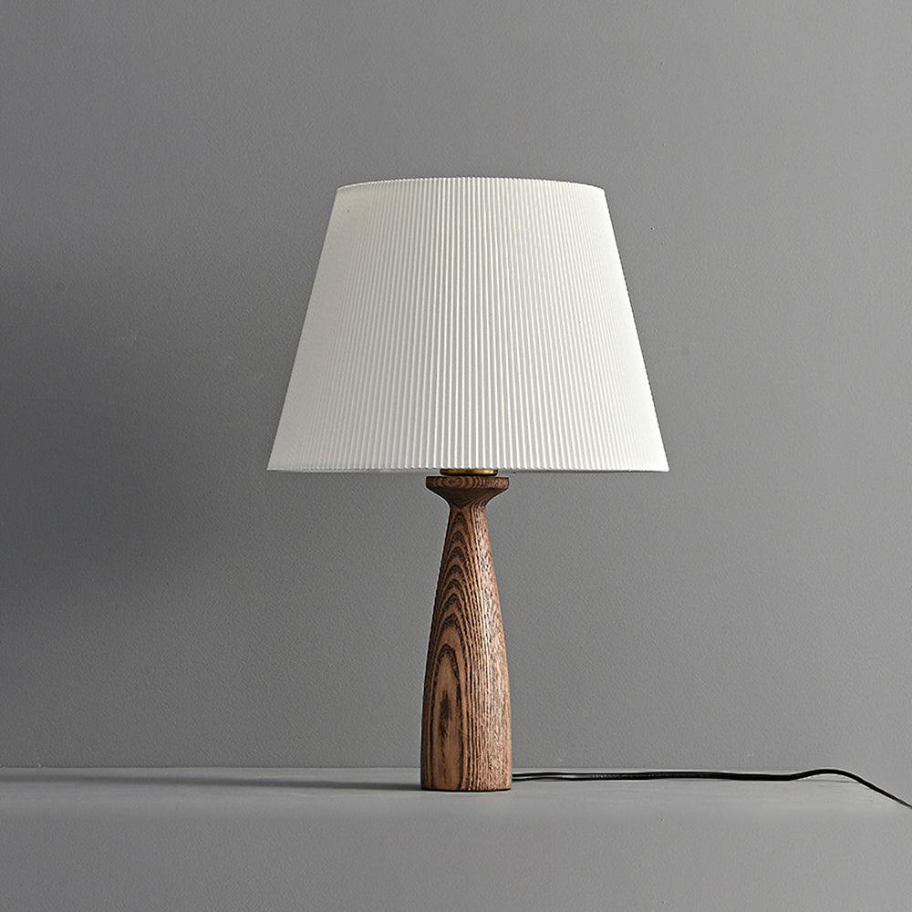 Soma bordlampe Nora i træ