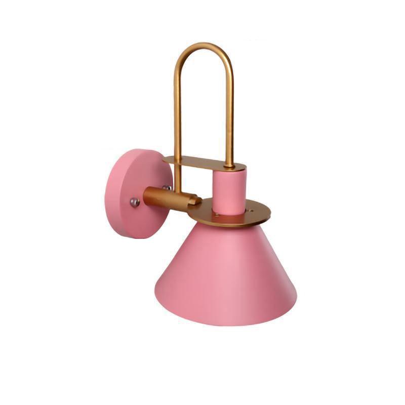 Solerine minimalistisk vägglampa i svart och guld