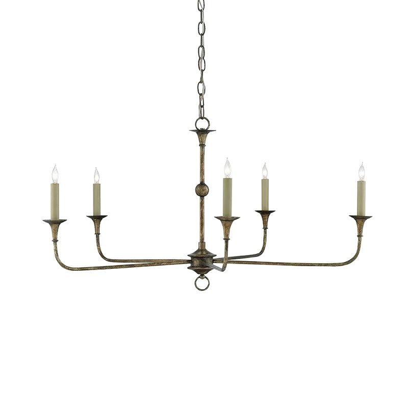 Lustre Livelo elegante com velas