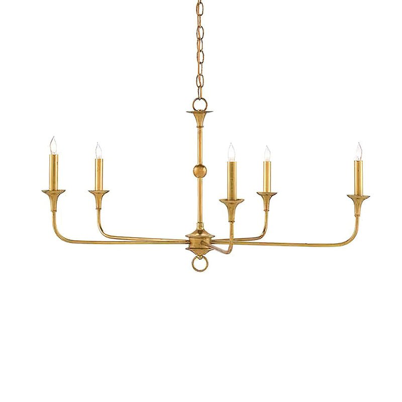 Lustre Livelo elegante com velas