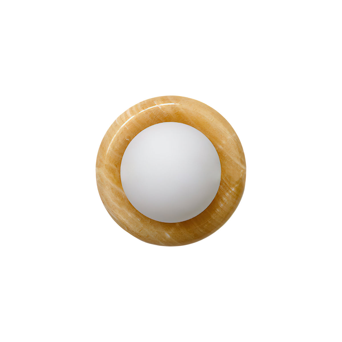 Candeeiro de parede Cemaros em vidro jade