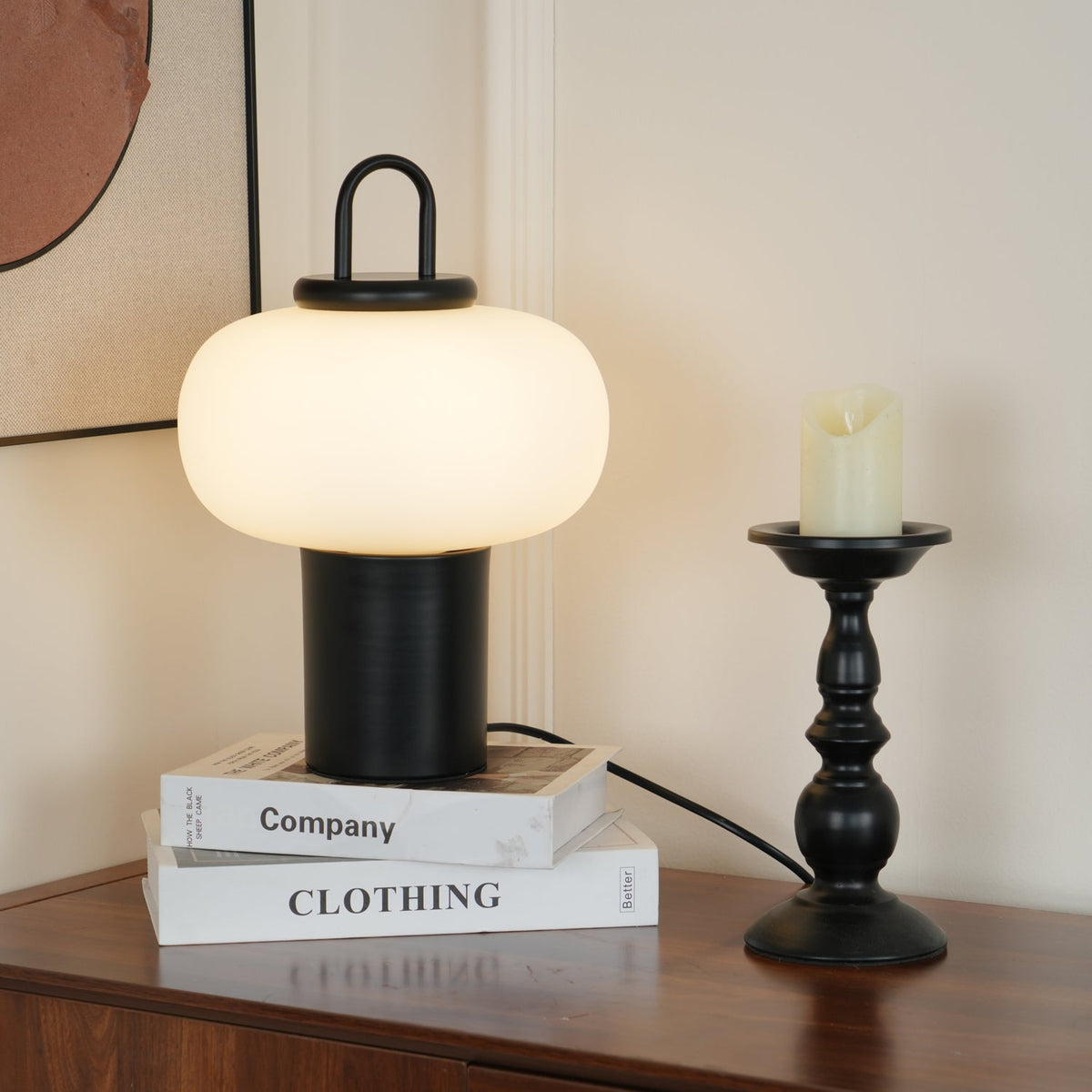 Candeeiro de mesa minimalista Reveny