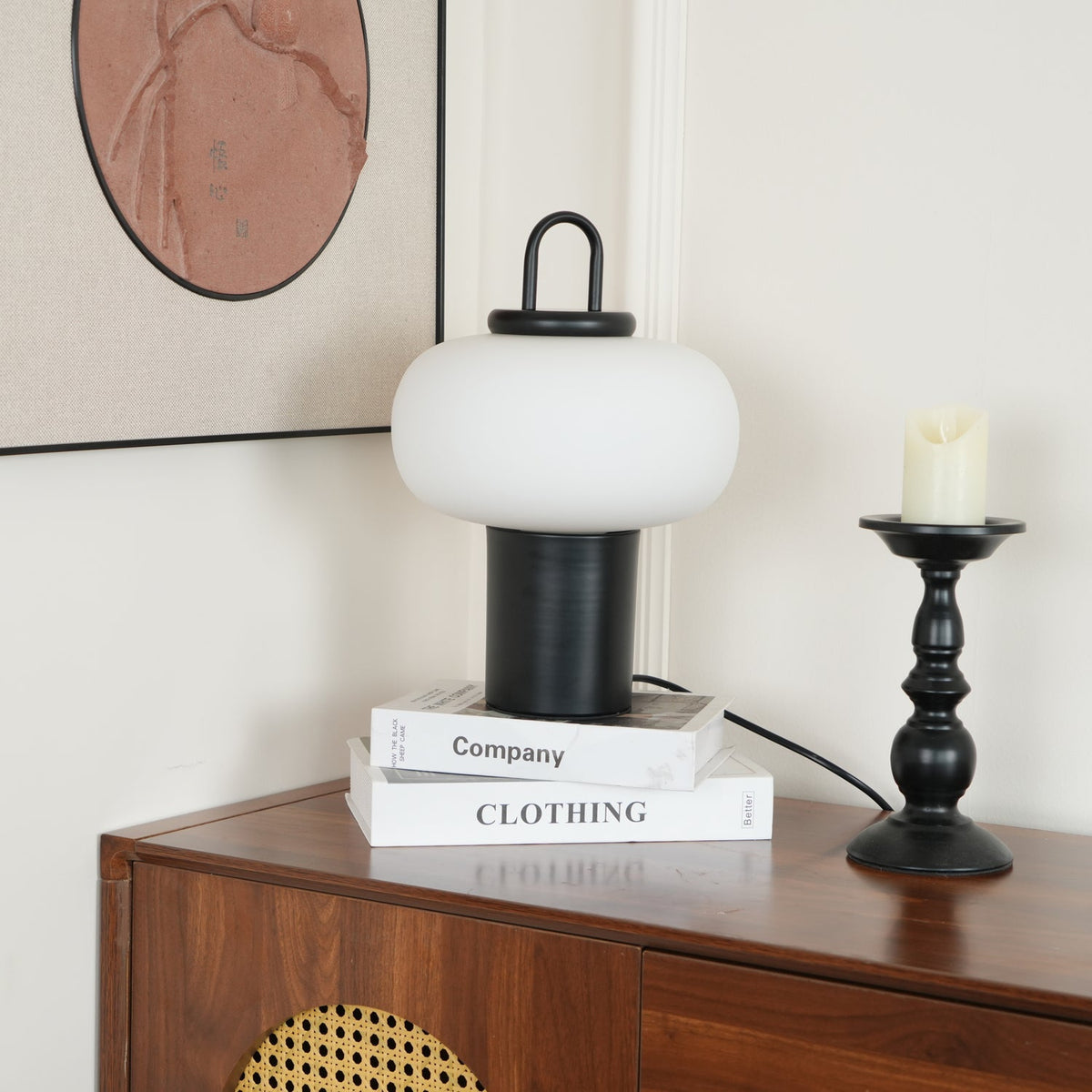 Candeeiro de mesa minimalista Reveny
