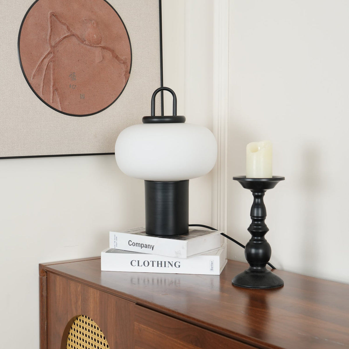 Candeeiro de mesa minimalista Reveny