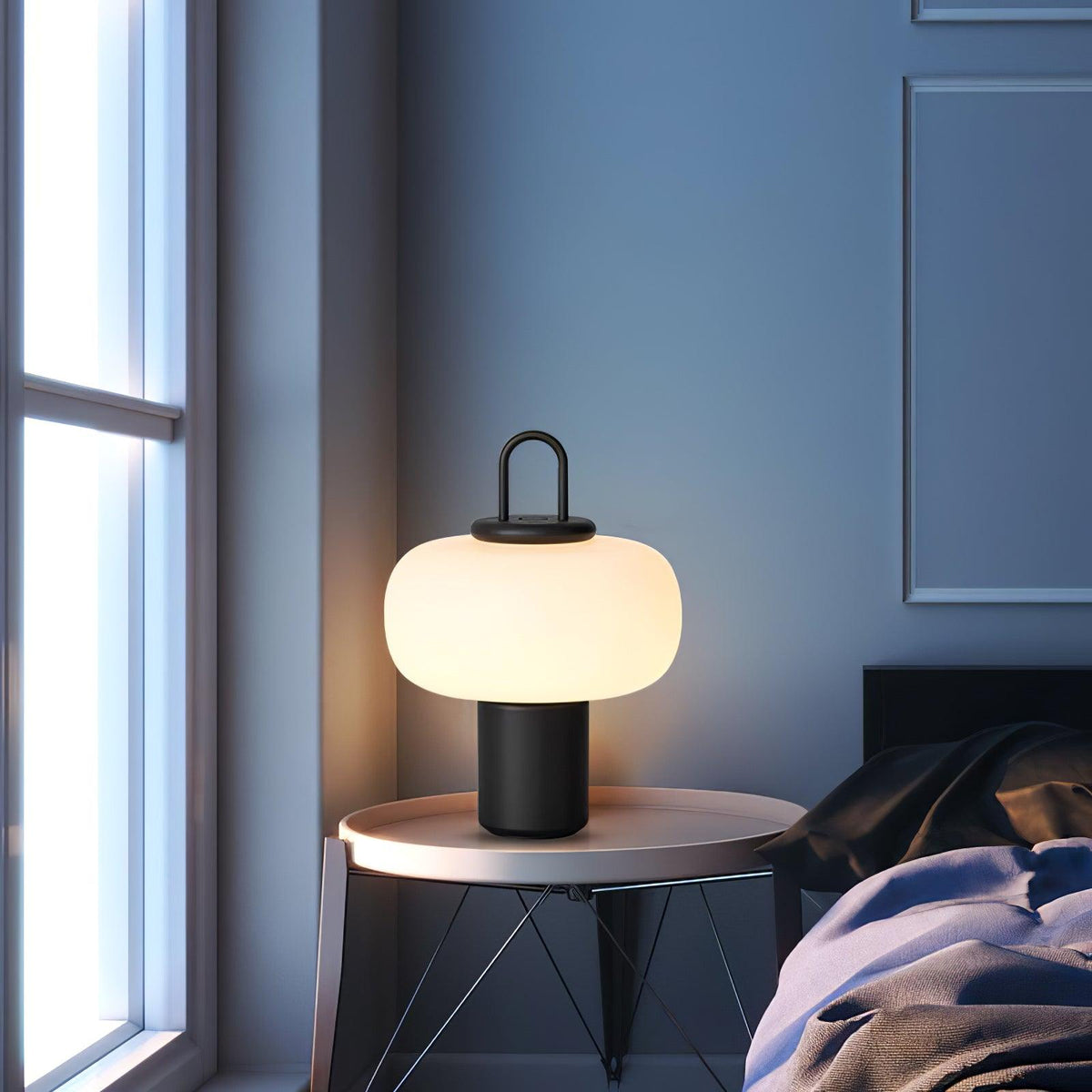 Candeeiro de mesa minimalista Reveny