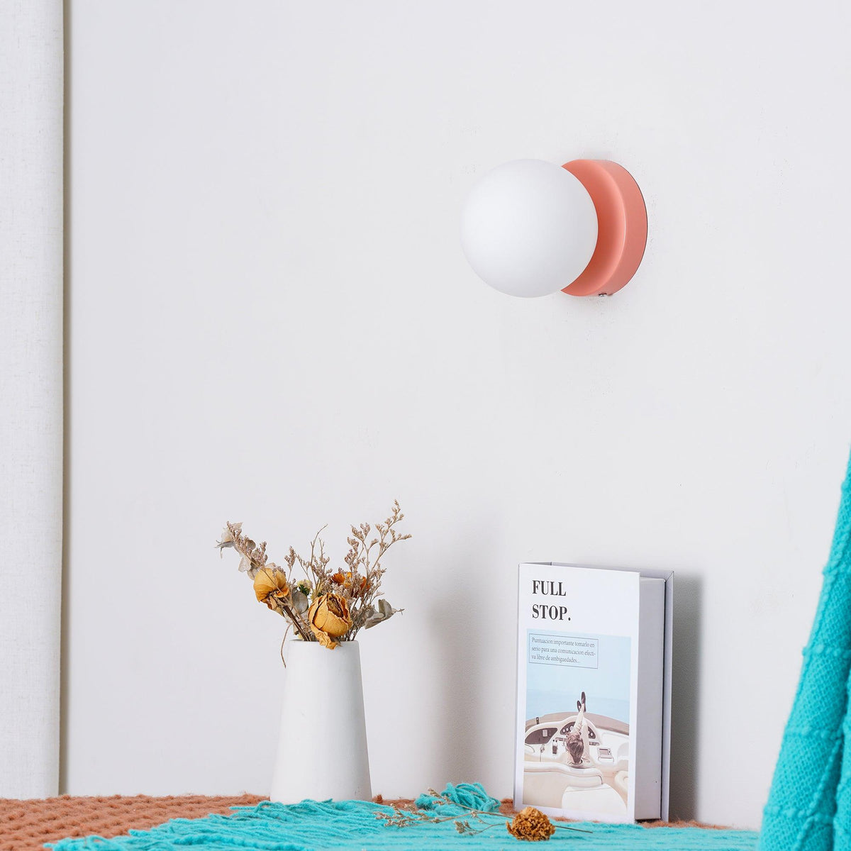 Candeeiro de parede moderno minimalista de vidro Celarella