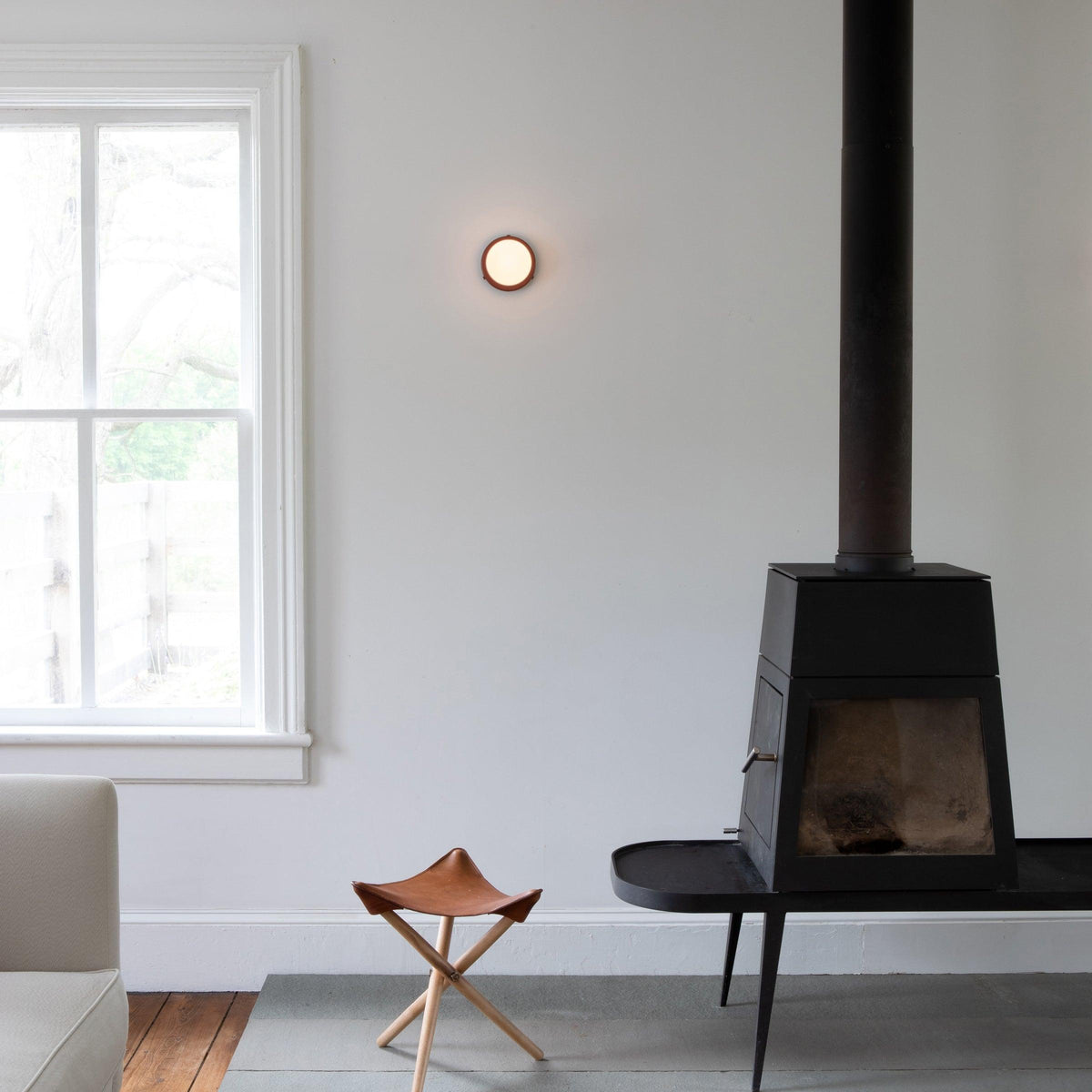 Candeeiro de parede moderno minimalista de vidro Celarella