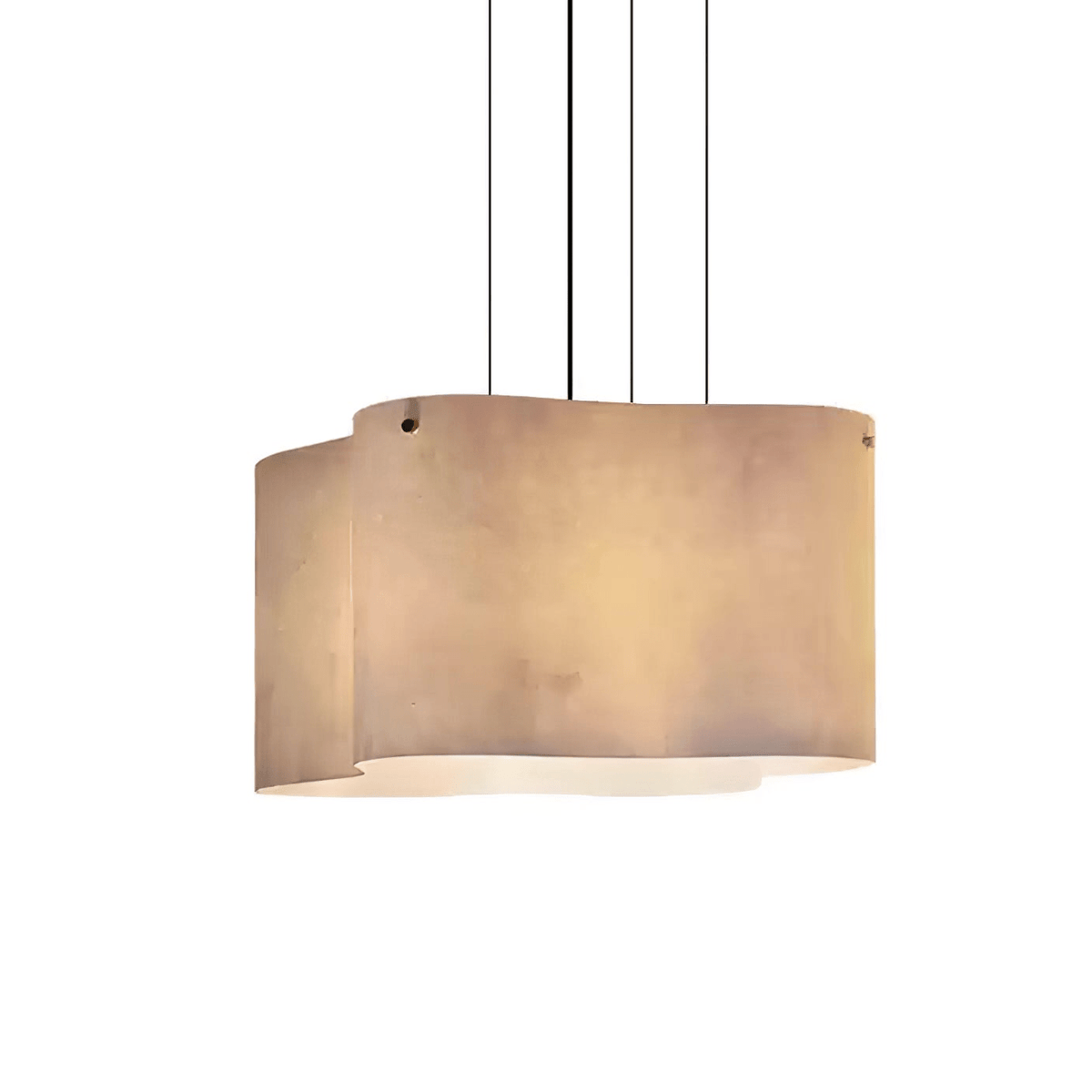 Evelan modern pendellampa i konstnärlig molnform