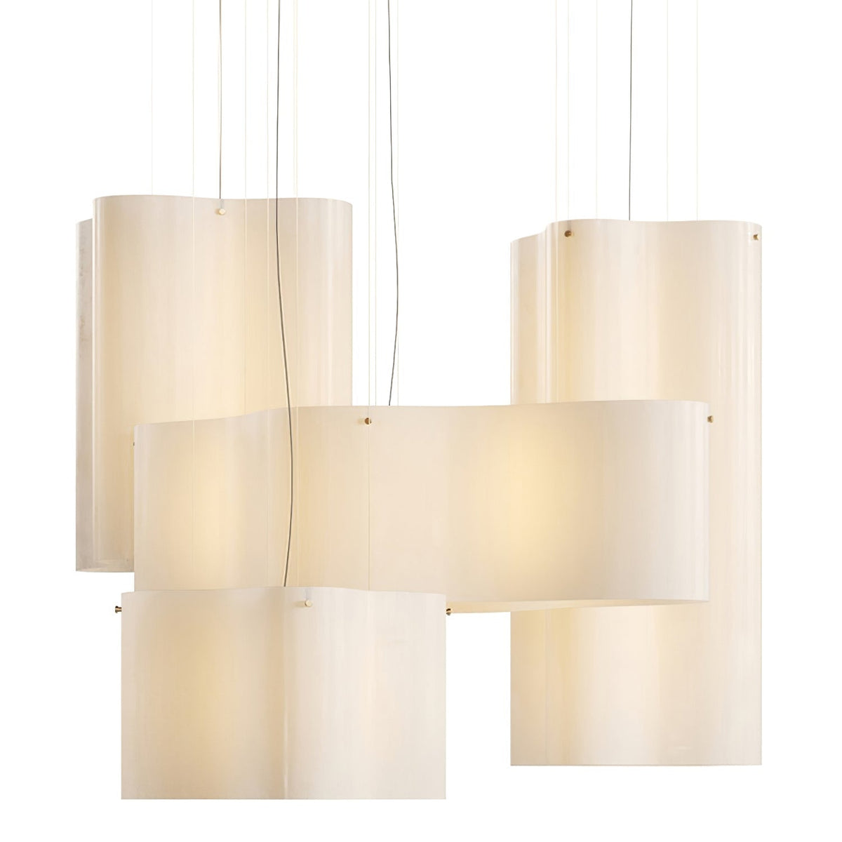 Evelan modern pendellampa i konstnärlig molnform