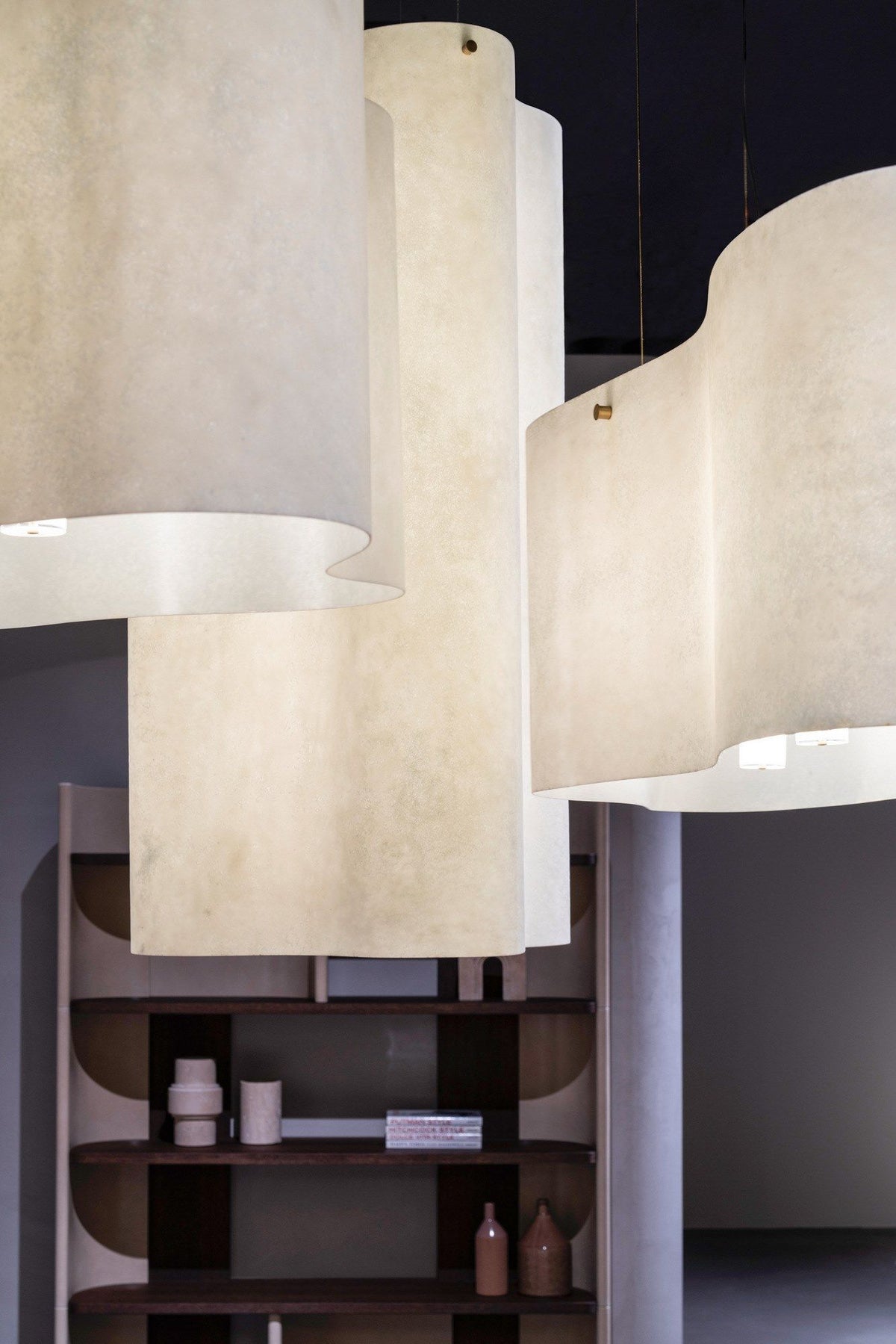 Evelan modern pendellampa i konstnärlig molnform