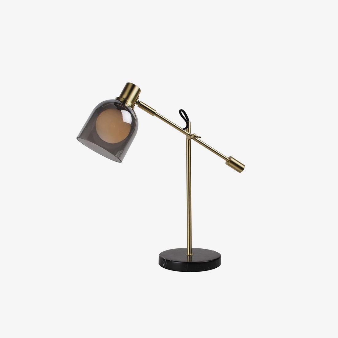Locor industriel marmorbordlampe