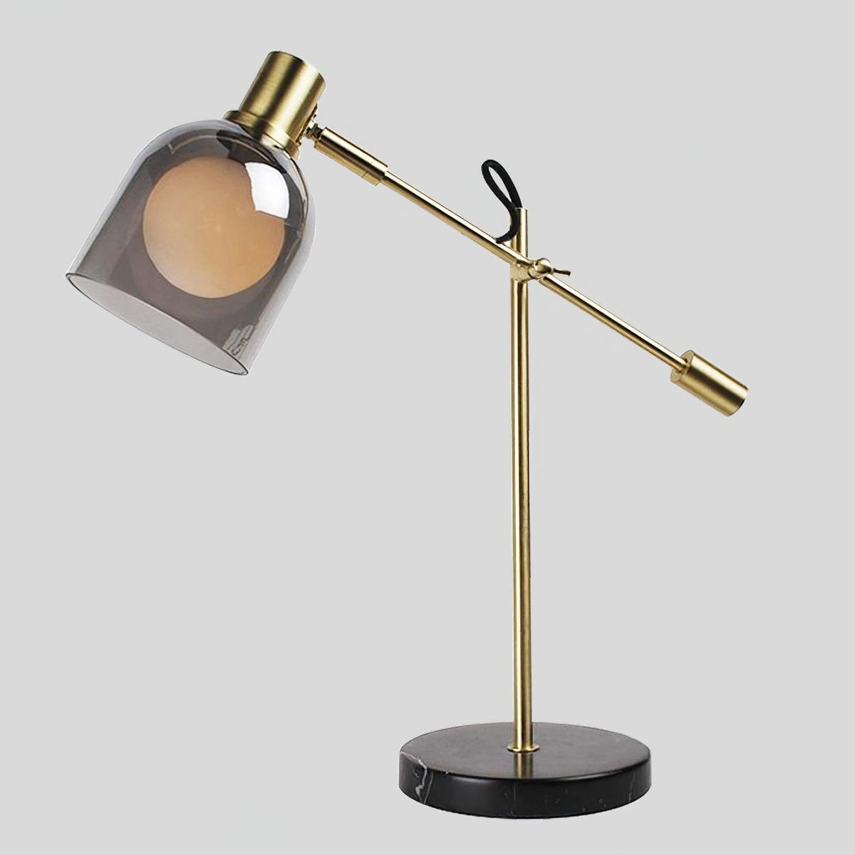 Locor industriel marmorbordlampe