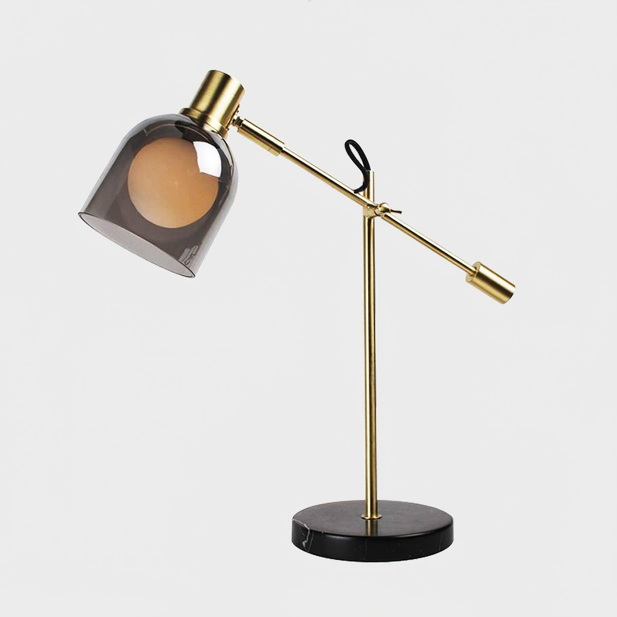 Locor industriel marmorbordlampe