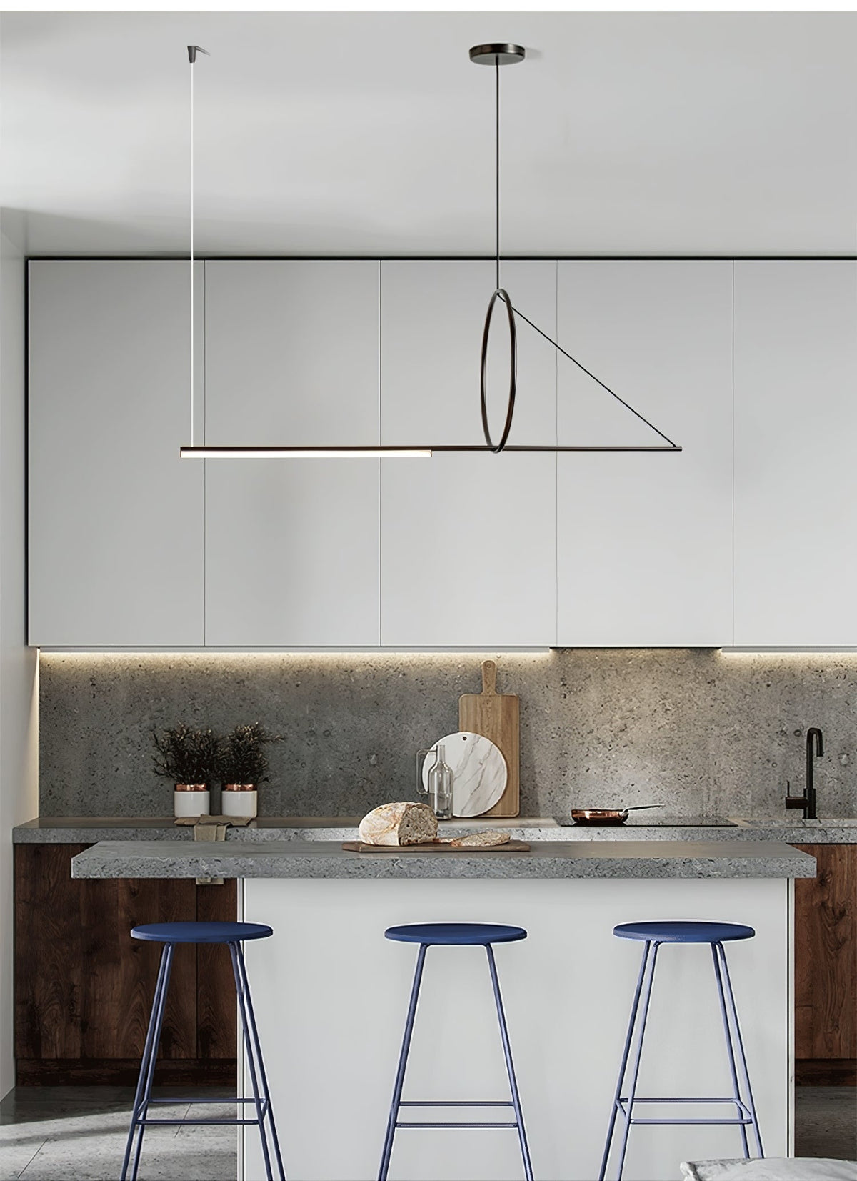 Ilzoror moderne minimalistisk nordisk pendellampe
