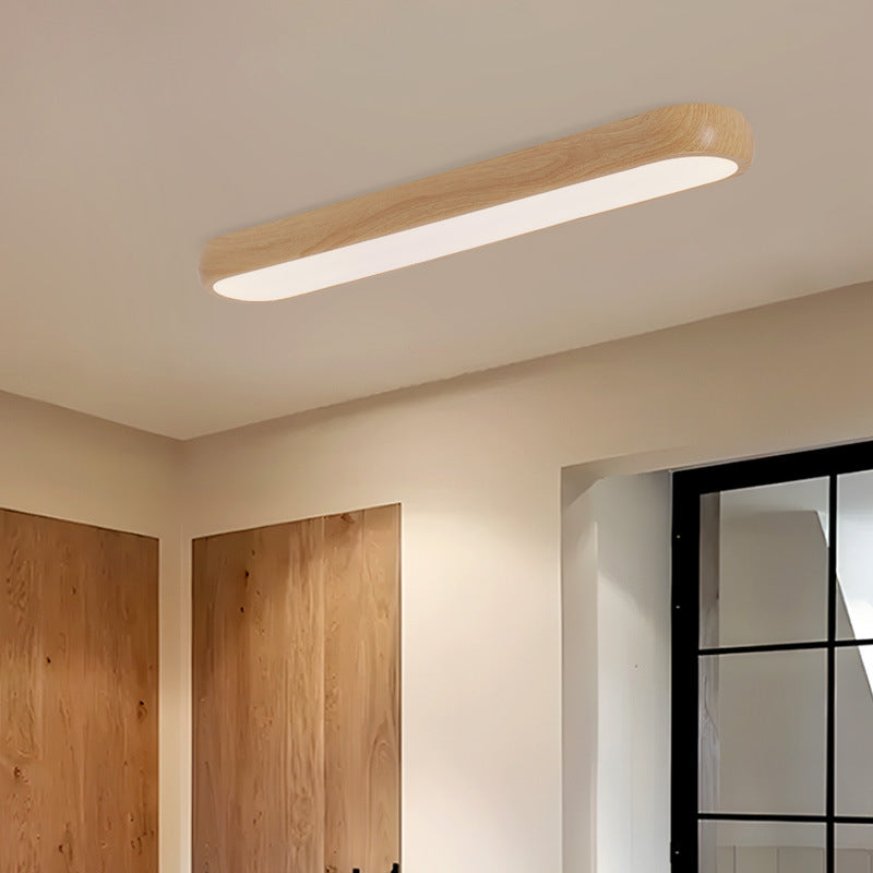Arisha moderne LED-loftslampe i sort, gul og hvid til stue