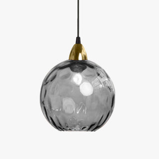 Hailie Glaskula Färg Pendellampa Vatten Ripple Vardagsrum