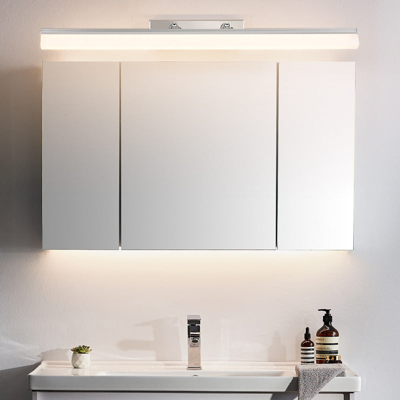 Arisha Modern Rectangular Wall Lamp,Black/Silver
