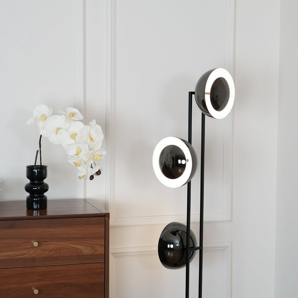 Alio modern golvlampa i marmor