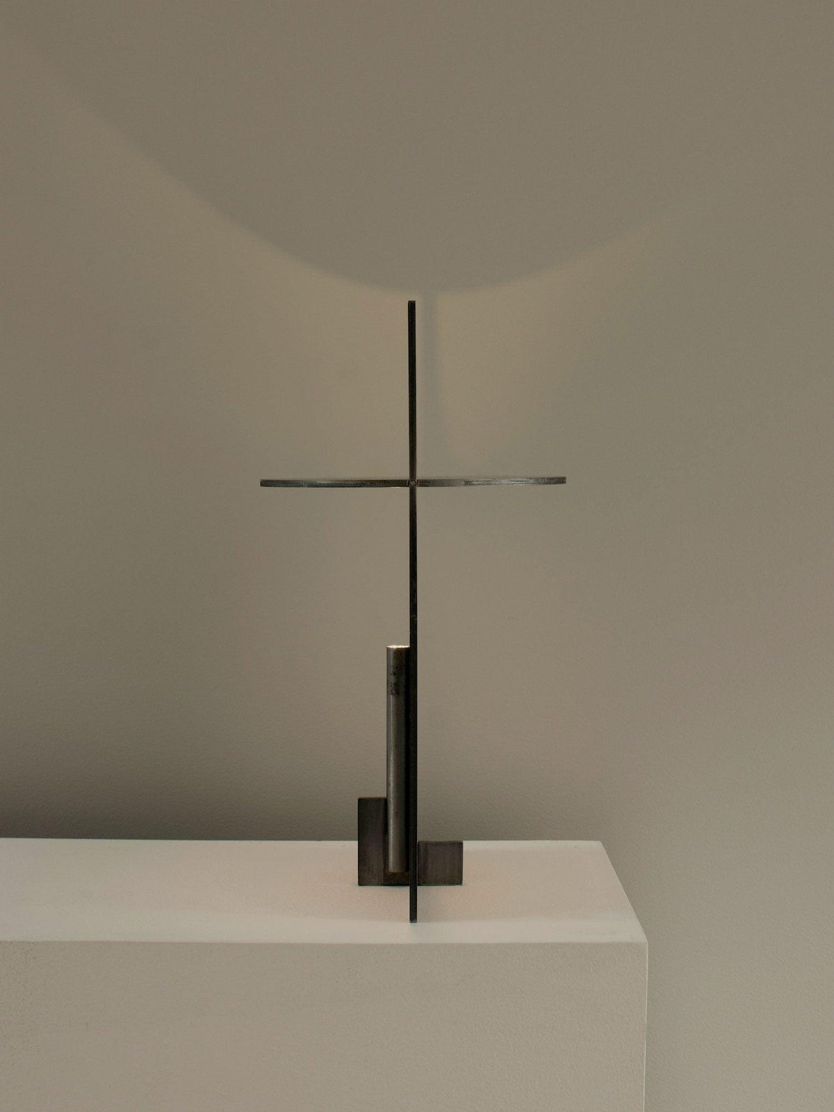 Terieriella-roterende skivebordslampe
